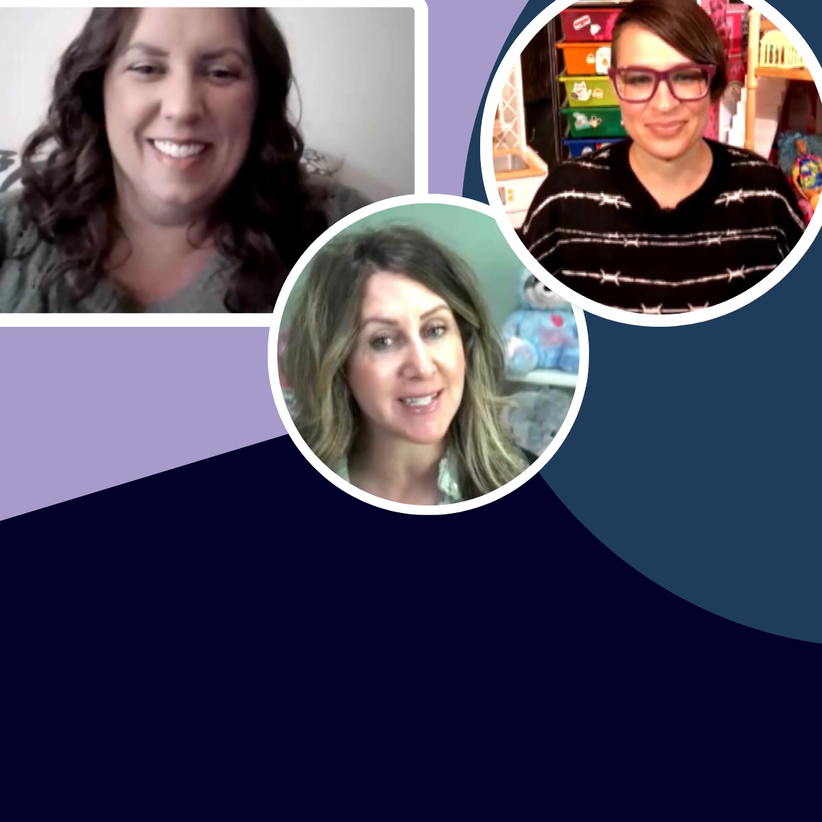 3 thumbnails from YouTube video by Adventures in Parenting / MI IMPACT - Angela O'Rourke, Dana Denha and Melissa Bondy discuss alternative schooling options in Michigan