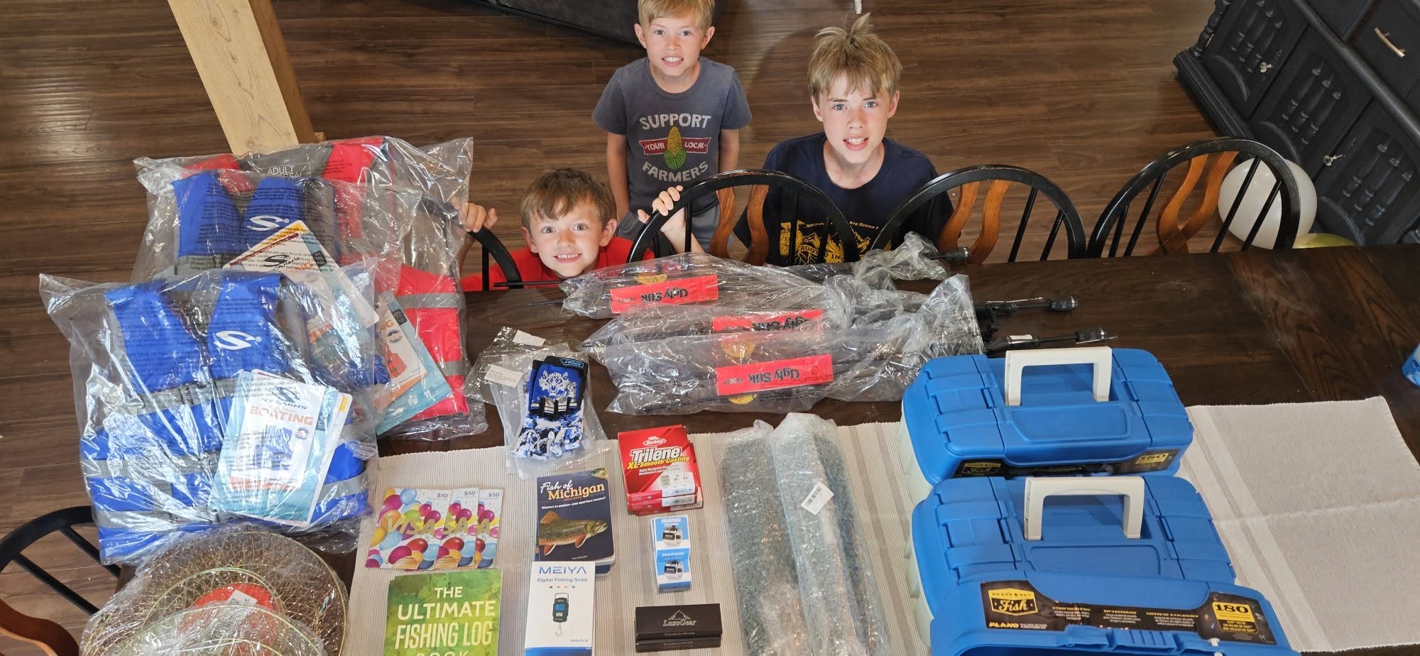 Michigan youth fishing as part of the MI-IMPACT Ready, Set, Reel program